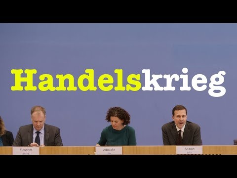 5. März 2018 - Komplette Bundespressekonferenz (RegPK)