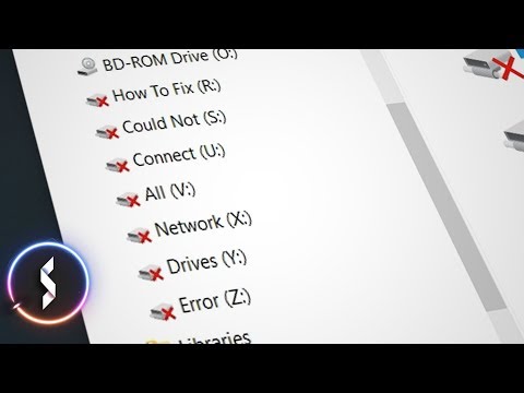 How To Fix 'Could Not Reconnect All Network Drives' Error Video