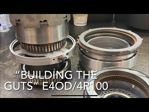 “BUILDING THE GUTS” E4OD/4R100 REBUILD ! It’s Time Pt.6