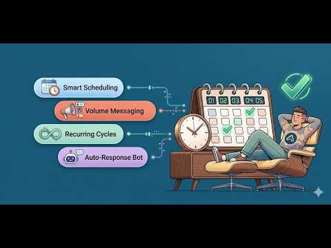 Sendlio: Scheduler, Auto Reply