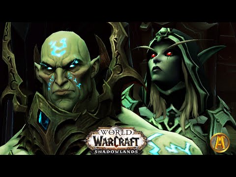Sylvanas & Jailer Discuss Anduin & Mourneblade - All Cutscenes [9.2 WoW: Eternity's End Catchup]