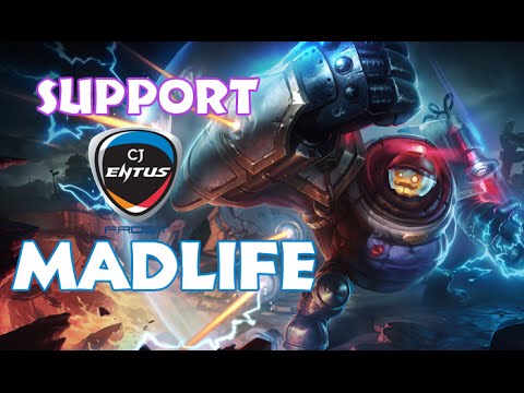 CJ Frost MadLife - Blitzcrank vs Thresh (SUPPORT) Highlights KOREA Challenger Ranked 2014
