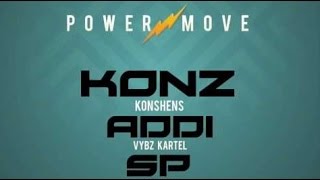 Konshens Ft. Vybz Kartel &amp; Sean Paul - Power Move | Official Audio | November 2016