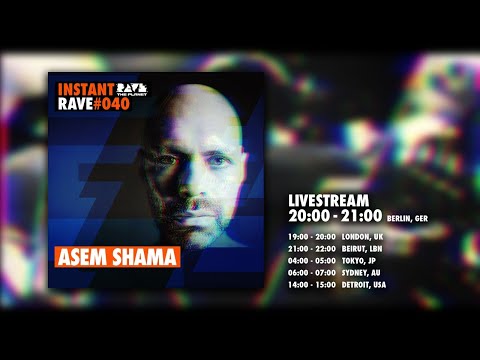 ASEM SHAMA @ Instant Rave #040 w/ Sportclub