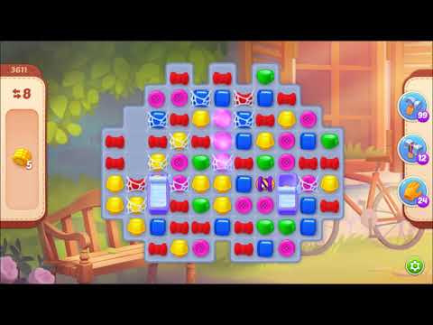 Homescapes Level 3611 - NO BOOSTERS 🏠 | SKILLGAMING ✔️