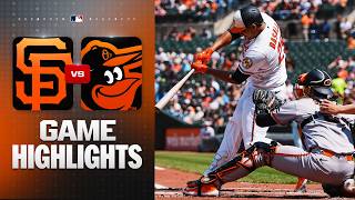 Giants vs. Orioles Game Highlights (4/12/26) | MLB Highlights