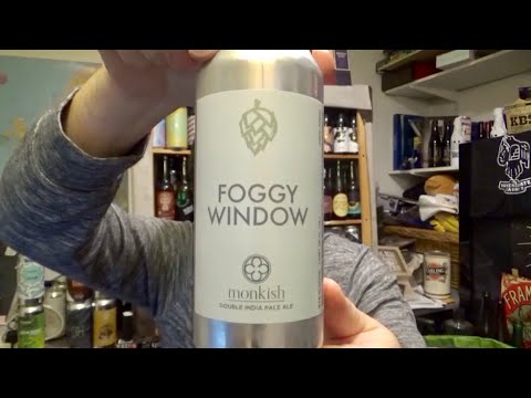 #1107 Monkish Brewing Co | Foggy Window Double IPA 8.1%abv (American Craft Beer)