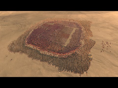 6000 PIKEMEN vs 6000 PRAETORIAN GUARDS - Total War ROME 2