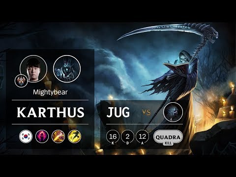 Karthus Jungle vs Kindred - KR Challenger Patch 9.24