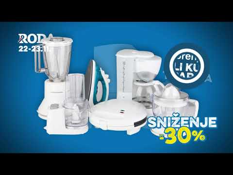 Roda | Popusta na Gorenje belu tehniku i male kućne aparate 22.11 - 23.11.2019.