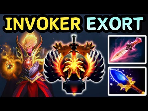 🔥 INVOKER MID GAMEPLAY | EXORT DESTRUCTION 🔥 DOTA 2 MIDLANE