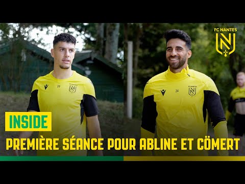 Groupe pro : première séance pour Matthis Abline et Eray Cömert