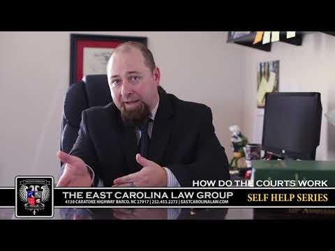 East Carolina Law Group | Self Help Series : How do the Courts Work 5 of 12