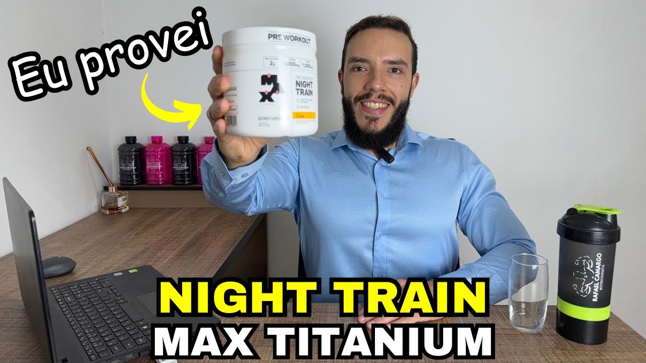Miniatura da avaliação em vídeo de Suplemento Max Titanium Horus Gel Pré-Treino 300g