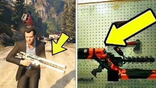 GTA 5 -  All Secret And Rare Weapon Locations (Rail Gun, Flamethrower & more)