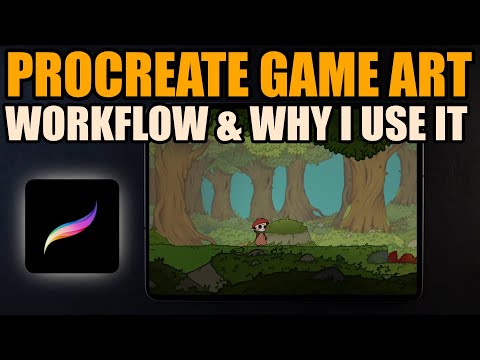 How to draw Game Art in Procreate | Workflow, Tips and Recommendation