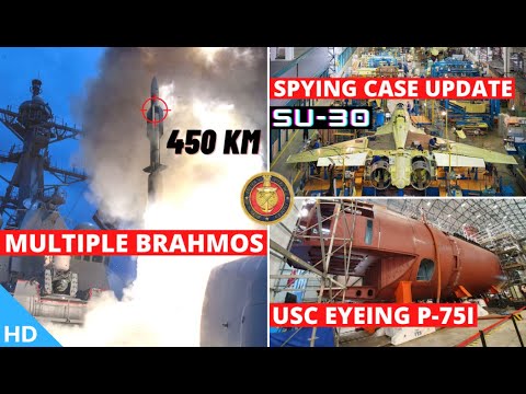 Actualizaciones de Defensa de la India: Prueba BrahMos de 450 km, adquisición de P-75I y cinco OP...