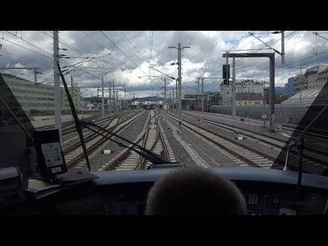 Führerstandsmitfahrt (Wr.Neustadt-Aspang-Graz-Semmering-Wien) 3/6 Fehring - Graz Hbf (6.Sep.2015)
