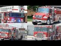 RARE FULL HALL RESPONSE St Thomas Fire A5 TK8 P1 And P6 1168 Responding