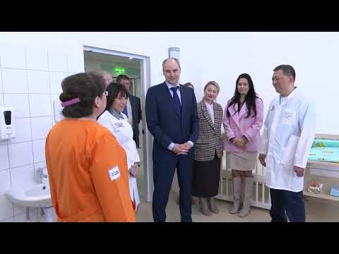 2026 04 03 Денис Паслер открыл детскую поликлинику в Березовском