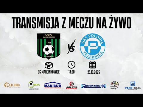 Klasa Okręgowa: Sokół Marcinkowice - Polonia Trzebnica | TRANSMISJA