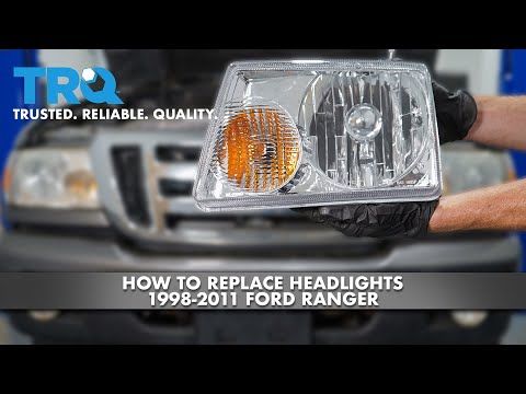 How to Replace Headlights 1998-2011 Ford Ranger