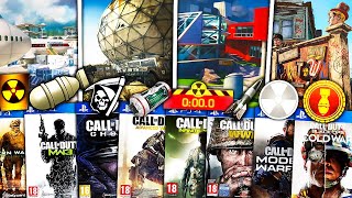 NUCLÉAIRE sur TOUS LES CALL OF DUTY en 2021 ! (NUKE sur TOUS LES COD)