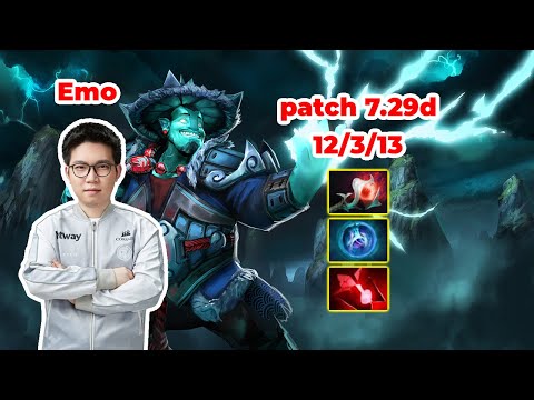 Emo Storm Spirit Mid - DOTA 2 7.29d - MMR rank - Dota2 Gameplay [Learn To PRO dota2]