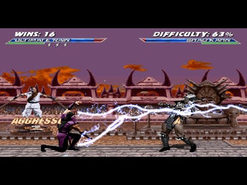 MORTAL KOMBAT CHAOTIC NEW ERA - ULTIMATE RAIN FULL GAMEPLAY PLAYTHROUGH