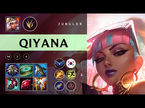 Qiyana Jungle vs Fiddlesticks - KR Diamond Patch 25.24