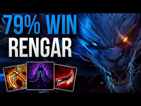 CHALLENGER 79% WIN RATE RENGAR GAMEPLAY | CHALLENGER RENGAR JUNGLE | Patch 10.2 S10