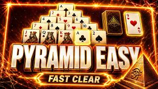 Pyramid Easy — Clear All 11 Sixes | Microsoft Solitaire Collection