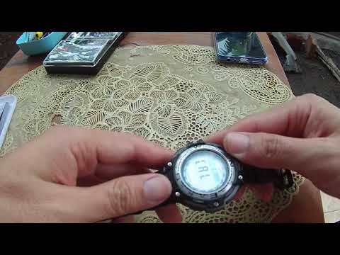 Tutorial cara calibrate / kalibrasi kompas / compass casio sgw 100