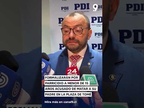 Formalizarán por parricidio a menor de 15 años acusado de matar a su padre en la plaza de Tomé