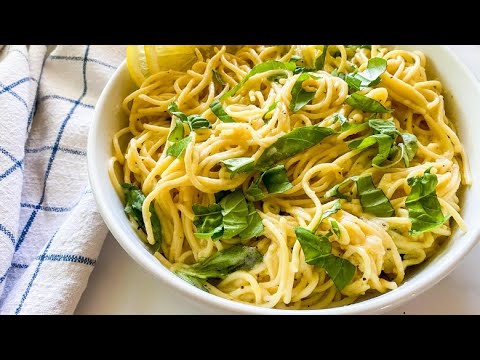 Lemon Spaghetti Recipe