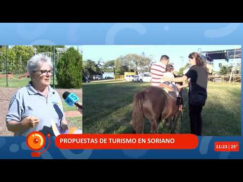 Desde Soriano, Carlos Hornos, presentó todas las actividades de turismo que propone el departamento