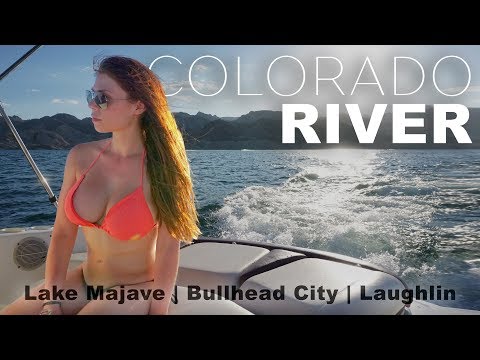 Colorado River / Lake Mojave Boating & Wakeboarding Vacation / GoPro & DJI Phantom 2.7k Travel Video