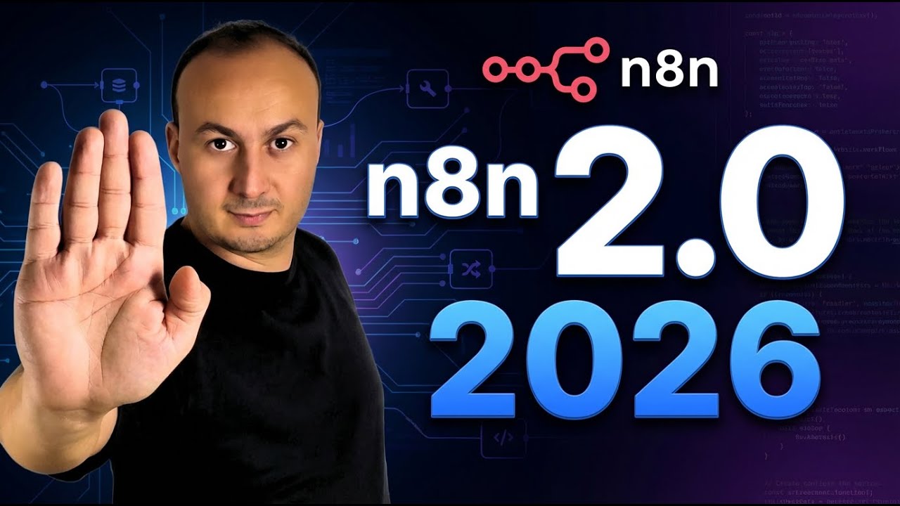 n8n Version 2.0 - Tutoriel Complet