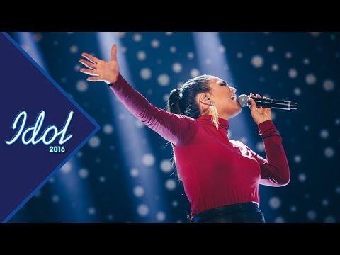 Nicole Touma sjunger Don’t let me down i Idol 2016 - Idol Sverige (TV4)