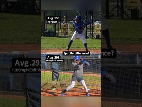 I Fixed His Baseball Swing! #baseball #mlb #homerun