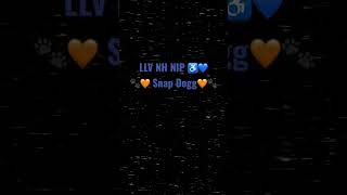 Snap Dogg Fallen Solider Nipsey Hussel Tribute LLV NIP LLV Bronco 🧡🐾🧡🐾
