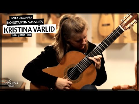 Kristina Varlid plays Insula Dulcamara by K. Vassiliev on a 1985 Ignacio Fleta Classical Guitar