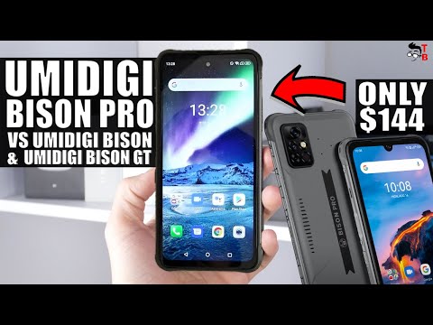 UMIDIGI Bison Pro, Bison and Bison GT: Rugged Smartphones Comparison!