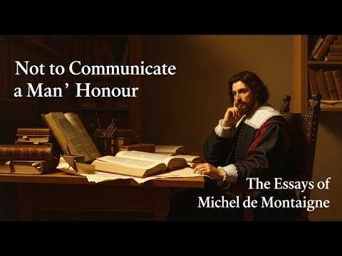 Video thumbnail for Essays of Michel de Montaigne (Chap. 1.41)