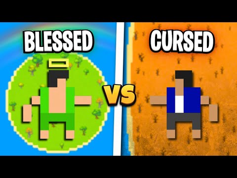 Would Blessed Island or Cursed World Win? - WorldBox