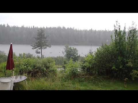 Ösregn i Lappland