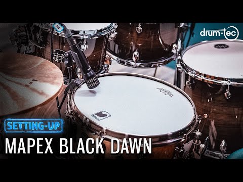 Setting up the Mapex Armory Drums in Black Dawn Finish