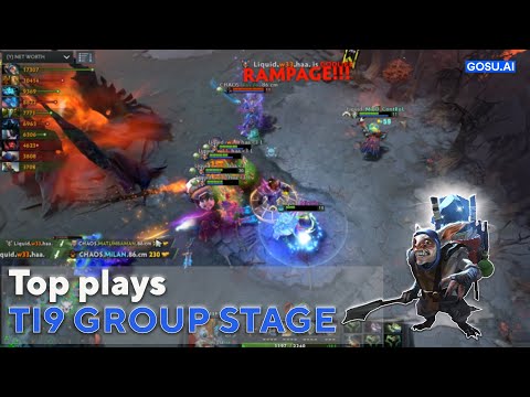 TOP PLAYS of The International 2019 — Day 1 Group Stage