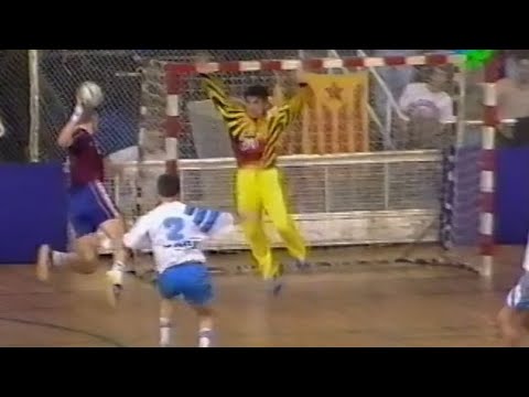 Josu Olalla, jugador discreto pero efectivo. Recopa 1993/94. FCBarcelona-Omarsella. Final-vta.