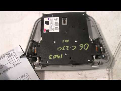 2006 Mercedes C230 GOOD SHAPE 203TYPE - mbiparts.com Used OEM Mercedes Parts - Dismantlers & ... OEM
